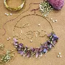 Couronne personnalisée - Nom/Mot